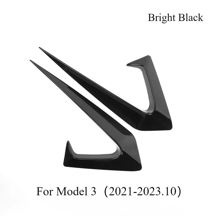 Carbon Fiber Side Camera Protection Covers for Tesla Model 3/Model Y 2023 is available at Ludicrous EV.
