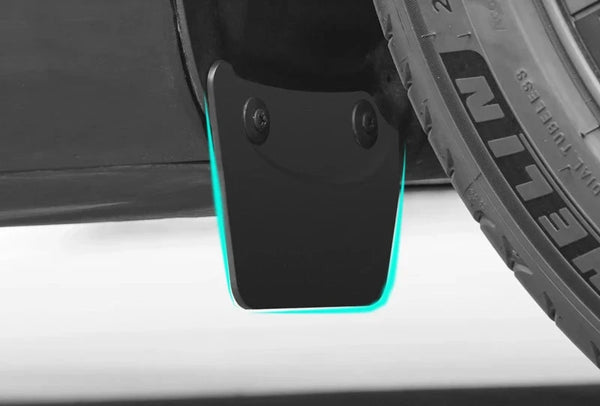 Mudguards Splash Guards Invisible Wheel Fenders TPE for Tesla New Model 3+ Highland 2024 is available at Ludicrous EV.