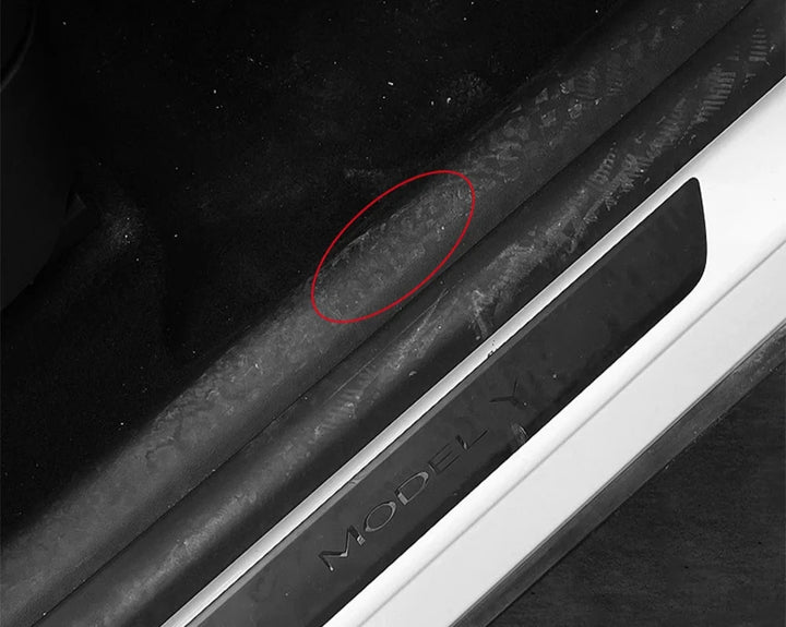 TPE Trunk Door Sill Protector Guard for Tesla Model 3/Y 2017-2022 is available at Ludicrous EV.