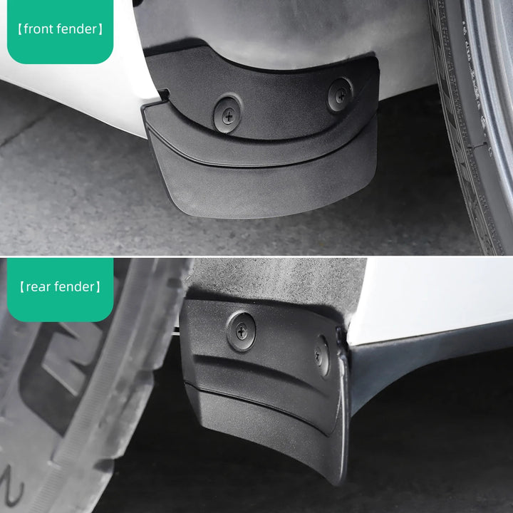 Rear Wheel Mud Flaps For Tesla Model Y/3 2020-2024 is available at Ludicrous EV.
