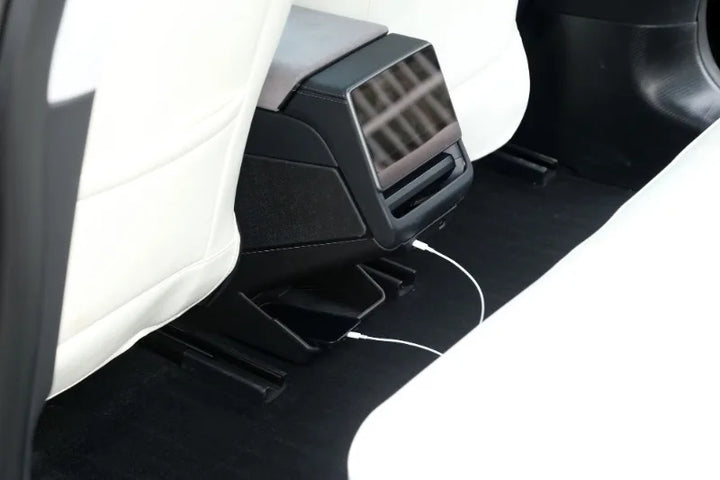 Protective Under Seat Storage Box/Anti-Kick Plates for Tesla Model 3 Highland 2024