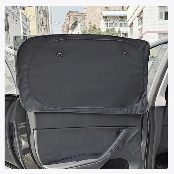 Window Sunshade for Tesla Model 3/Model Y/Model 3+ Highland (2017-2024)  is available at Ludicrous EV.
