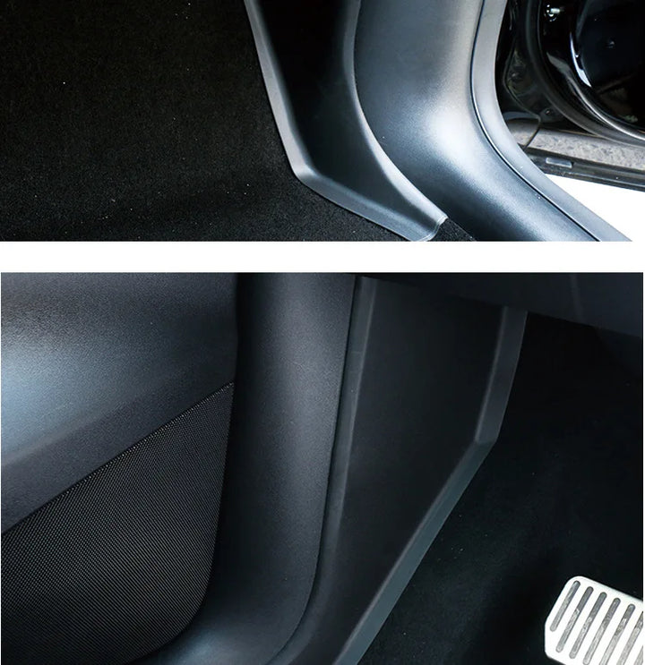 Anti-Kick Door Guard Pad for Rest Pedal, HW4.0 – 2024 Tesla Model Y which is available at Ludicrous EV.