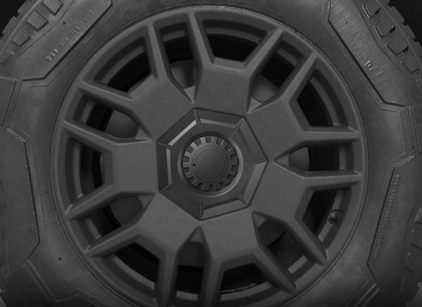 ABS Wheel Hub Center Covers For Tesla Cybertruck 2024 is available at Ludicrous EV.
