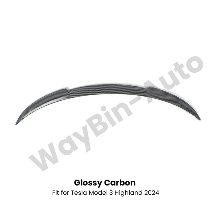 Body Kits Glossy Bumper Lip Rear Diffuser Spoiler Tuning Accessories for Tesla Model 3 Highland 2024 is available at Ludicrous EV.