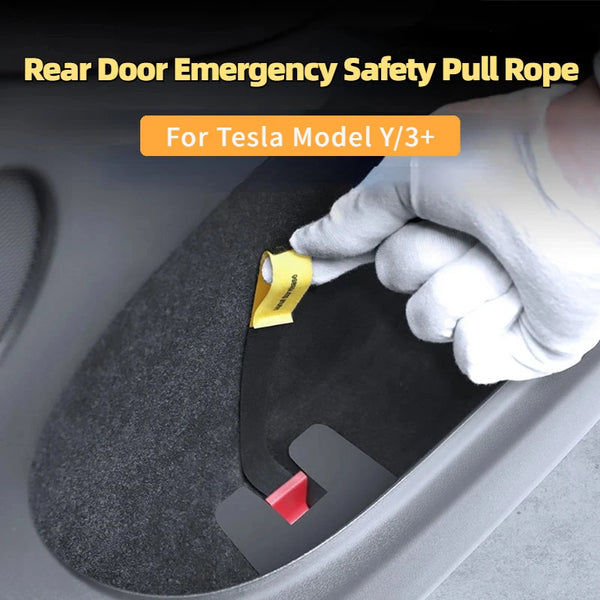 Extended Emergency Door Release Handle for Tesla Model Y/Model 3+