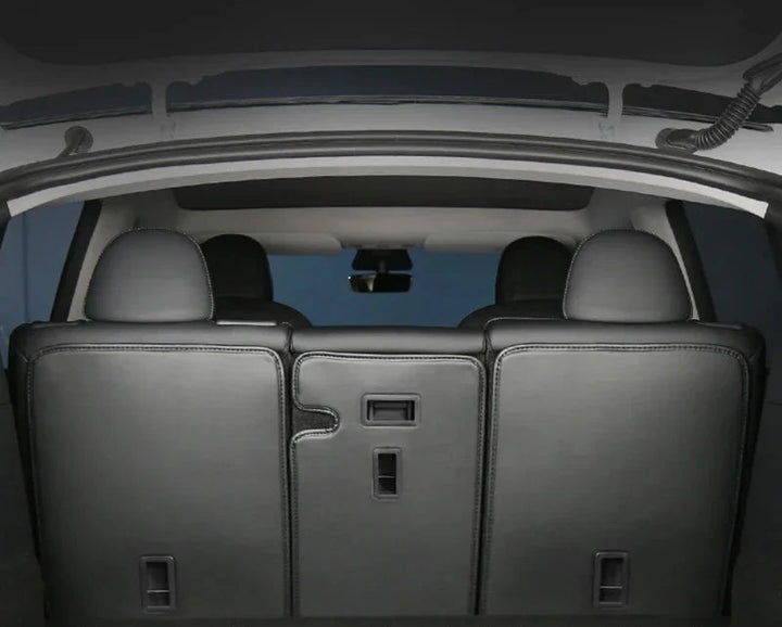 Rear Seat Anti-Kick Pad for Tesla Model 3/Model Y is available at Ludicrous EV.
