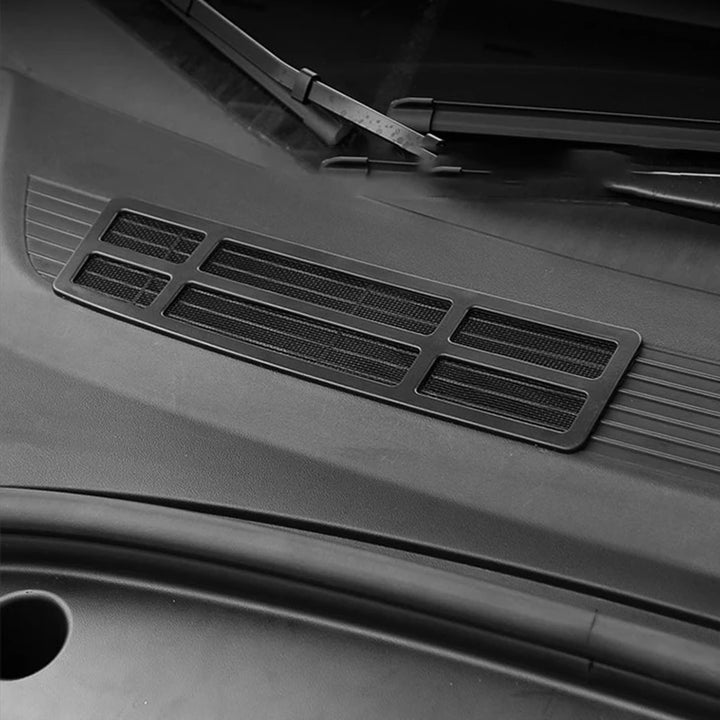 Insect-Proof and Dust-Resistant Air Intake Protector for Tesla Model 3/Y which is available at Ludicrous EV.