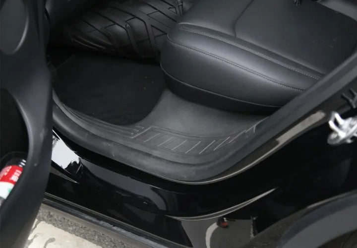 Door Sill Cover Protector & Trunk Threshold Guards For Tesla Model Y is available at Ludicrous EV.
