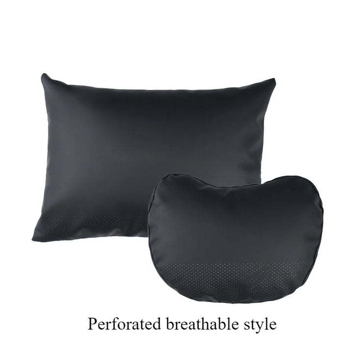 Leather Seat Headrest Pillows for Tesla Model 3/Model Y/Model S/Model X/Model 3+ Highland is available at Ludicrous EV.
