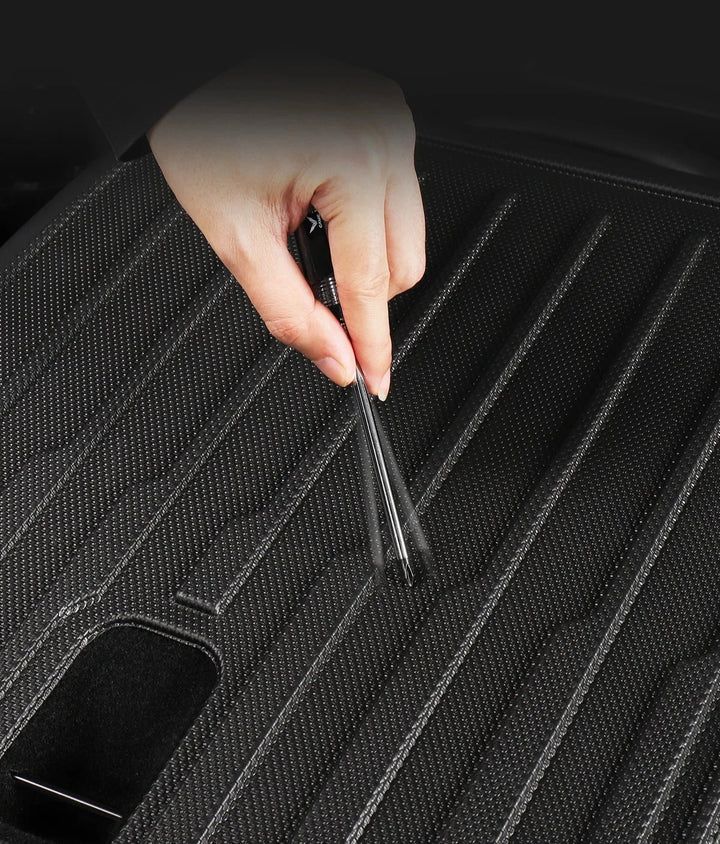 Rear Seat Backrest Protective Pad & Trunk Mat For Tesla Model Y 2021-2024 is available at Ludicrous EV.
