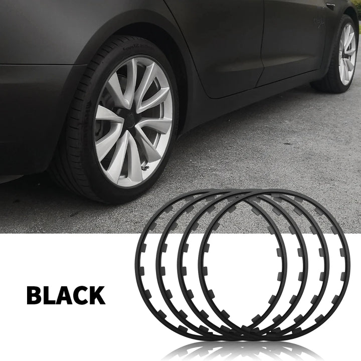 Rims Guard Strips/Wheel Hub Protection Ring for Tesla Model 3/Model Y/Model S/Model X is available at Ludicrous EV.
