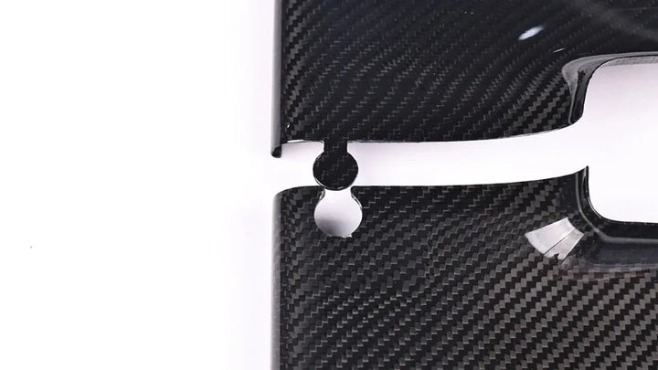 Carbon Fiber Screen Back Cover for Tesla Model Y/3/3+ Highland 2024 is available at Ludicrous EV.