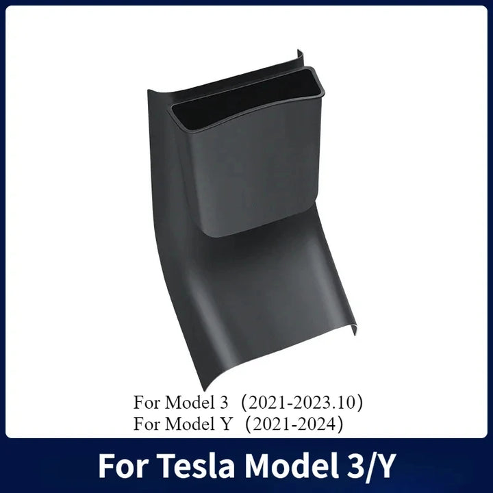 Rear Anti-Kick Plate and Storage Box for Tesla Model 3/Model Y/Model 3+ Highland is available at Ludicrous EV.