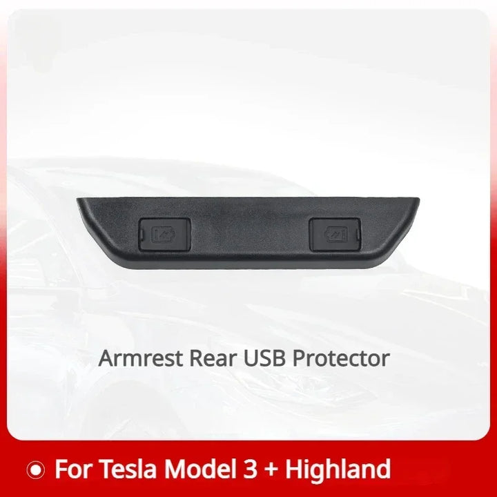 Air Outlet Cover Rear Vent Anti-Blocking Protector for Tesla New Model 3 Highland 2024 at Ludicrous EV.
