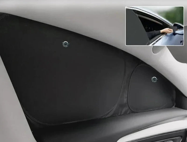 Window Sunshade for Tesla Model 3/Model Y/Model 3+ Highland (2017-2024)  is available at Ludicrous EV.
