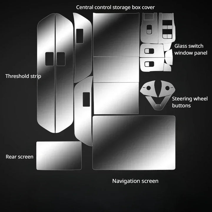 Anti-Scratch TPU Transparent Film for Central Control for Tesla Model 3 Highland 2024 is available at Ludicrous EV.
