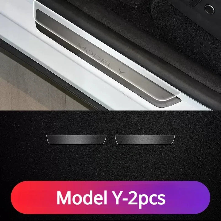 TPU Transparent Film Front Door/Rear Door for Tesla Model 3/Model Y 2023 is available at Ludicrous EV.