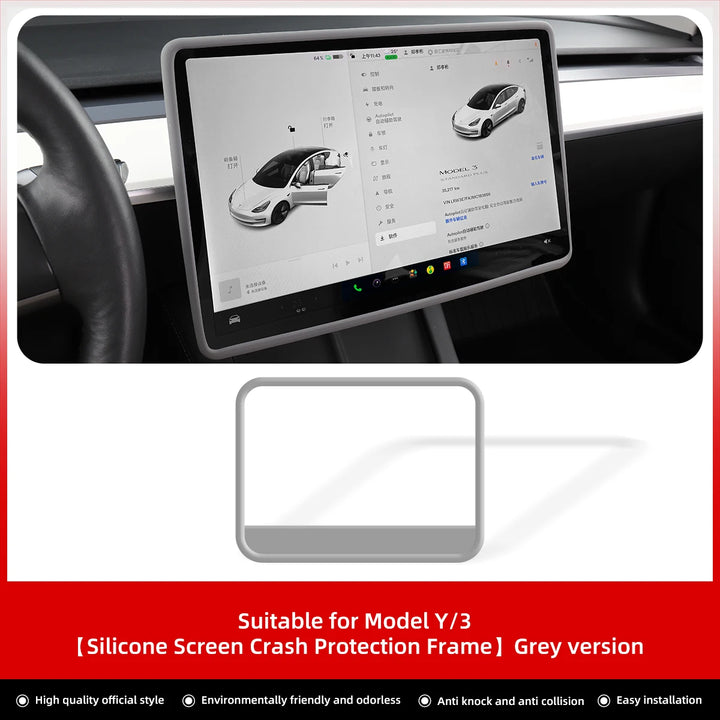 Central Control Navigation Screen Protector for Tesla Model 3/Y is available at Ludicrous EV.
