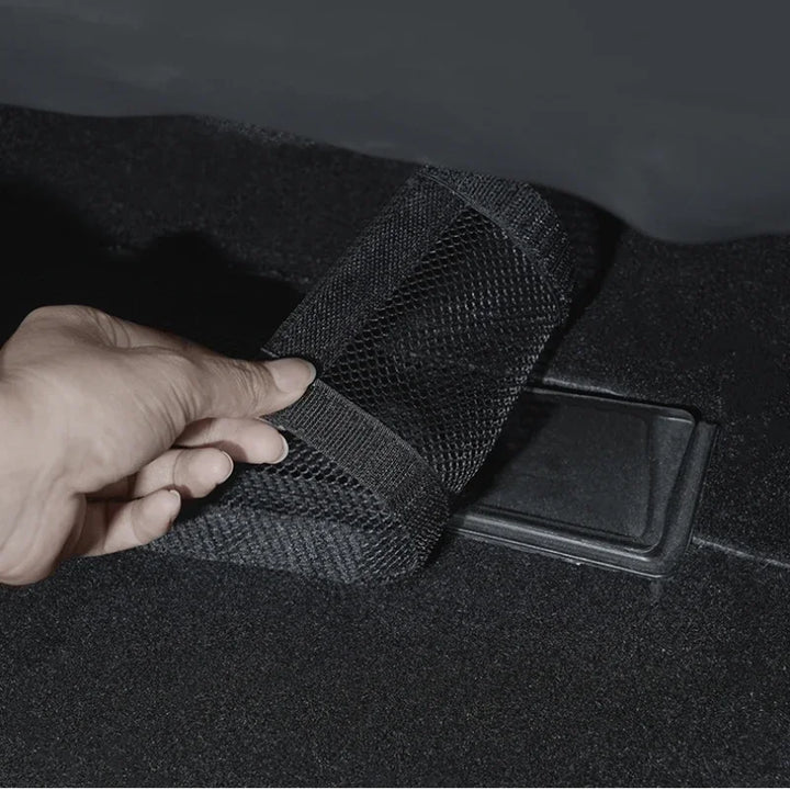 Tesla Model 3/Y (2017-2024) Under-Seat Air Outlet Dust Cover – Anti-Blocking Protective Mesh which is available at Ludicrous EV.