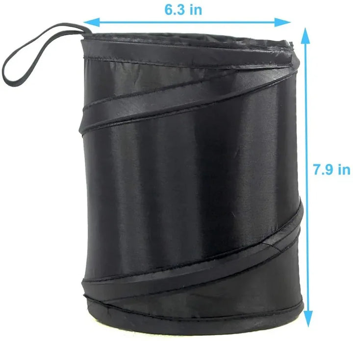 Foldable Car Trash Can – Stylish Oxford Cloth Wastebasket Container for Tools & Storage is available at Ludicrous EV.