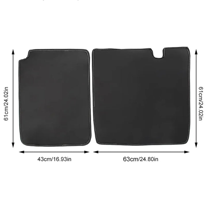 Rear Seat Anti-Kick Pad for Tesla Model 3/Model Y is available at Ludicrous EV.
