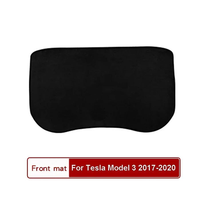 Non-Slip/Soil-Proof Front Trunk Mat for Tesla Model 3/Model Y/Model 3+ (2017-2024)  is available at Ludicrous EV.
