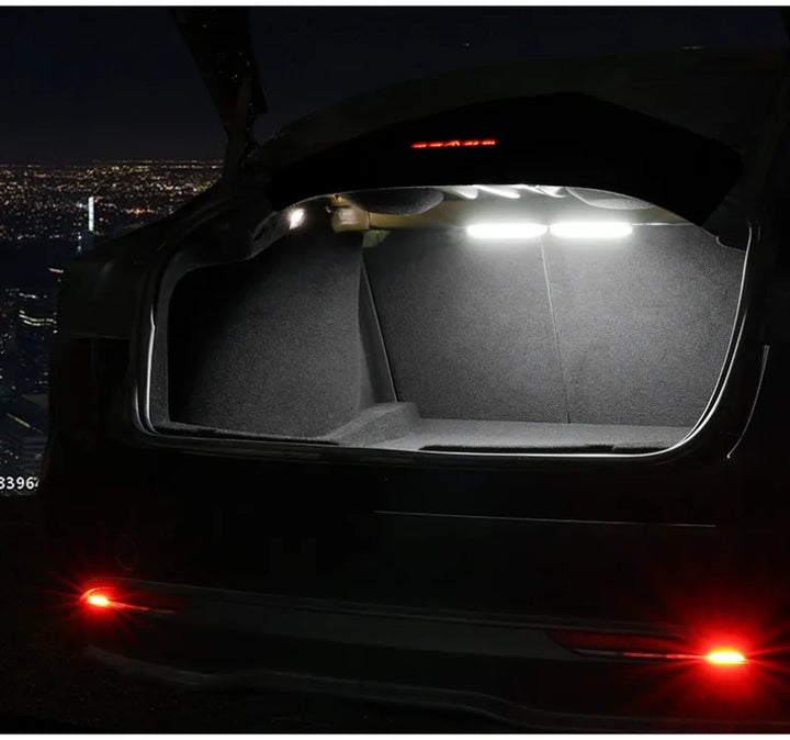 LED Trunk Light for Tesla Model 3/Model 3+ Highland (2021-2024) is available at Ludicrous EV.
