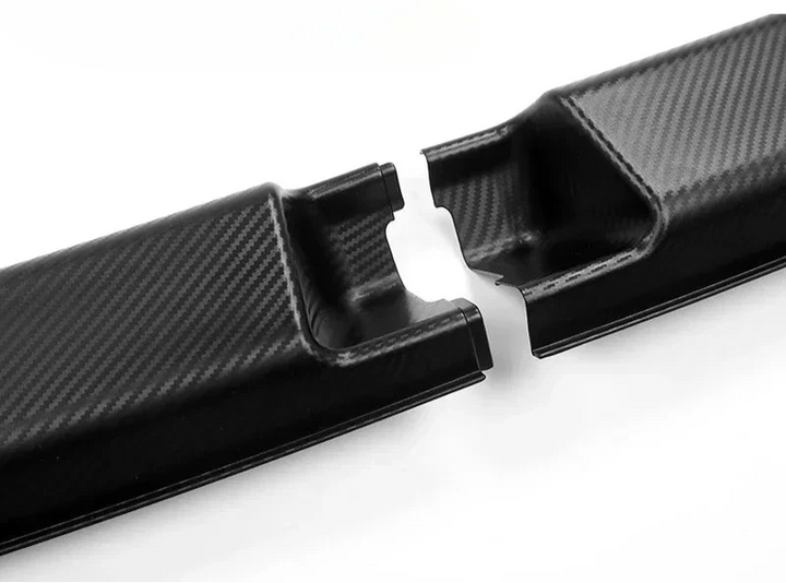 3D Carbon Fiber Trunk Protector for Tesla Model Y is available at Ludicrous EV.
