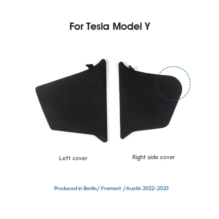 Rear Trunk Organizer Lids with Flocked Cover Plate for Tesla Model Y 2024 is available at Ludicrous EV.
