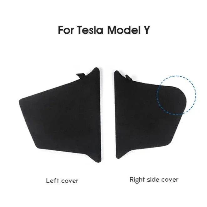 Rear Trunk Organizer with Flocked Cover Plate  for Tesla Model Y (2024) is available at Ludicrous EV.
