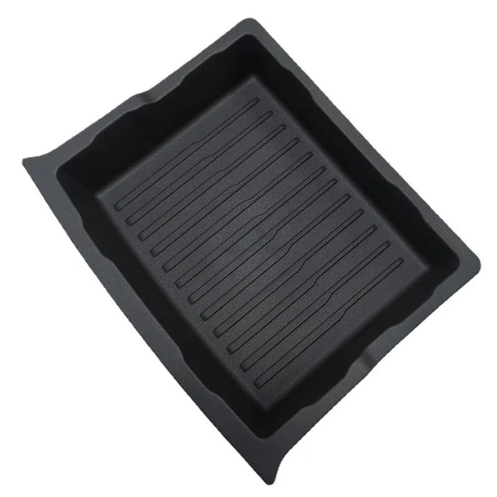 TPE Underseat Storage Box for Tesla Model X (2023) is available at Ludicrous EV.