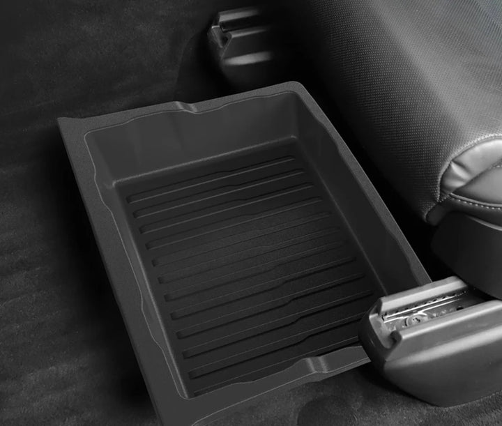 Under Seat Storage Box & Drawer Organizer For Tesla Model X/Y is available at Ludicrous EV.