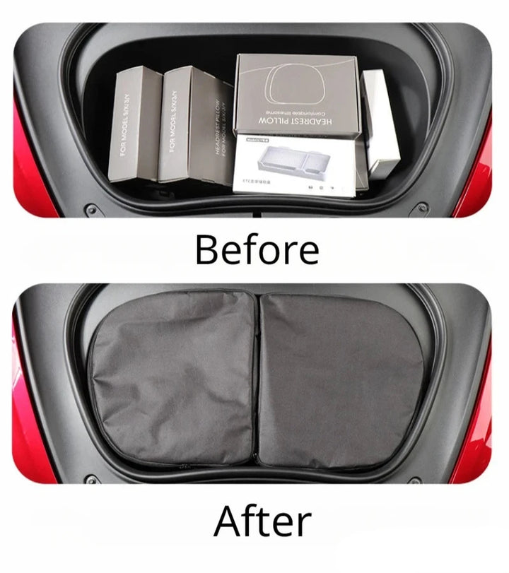 Portable Oxford Cloth Trunk Storage Bag for Tesla Model 3+ is available at Ludicrous EV.