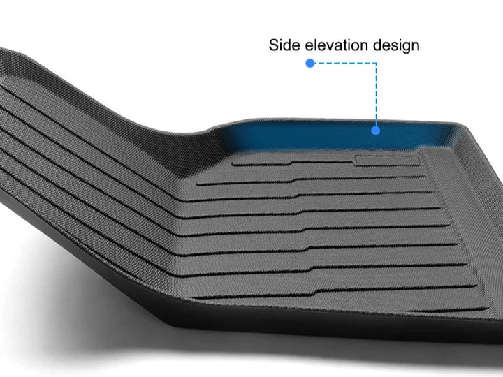 TPE Special Double-layer Carpet Floor Mats for Tesla Model 3/Y is available at Ludicrous EV.