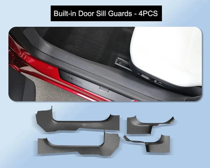 Complete Interior Protective Pads for Tesla Model 3 Highland 2023-2024 is available at Ludicrous EV.