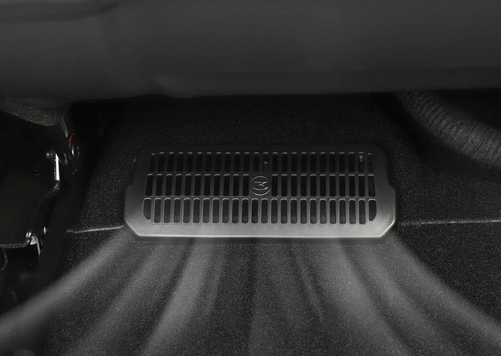 Under-Seat Air Outlet Protective Cover Patch for Auto Interior – Fits Tesla Model 3 Highland 2023 2024 is available at Ludicrous EV.
