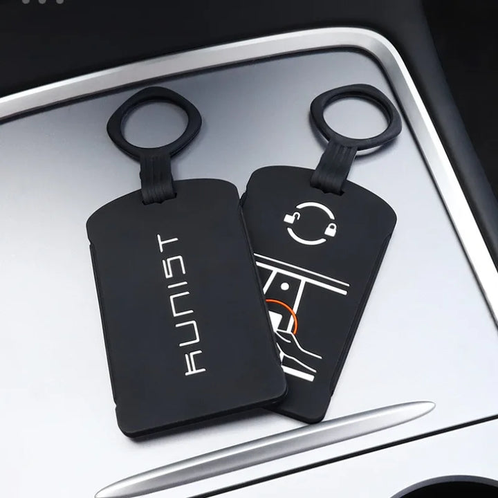 Silicone Key Card Holder for Tesla Model 3/Model Y 2017-2023 is available at Ludicrous EV.
