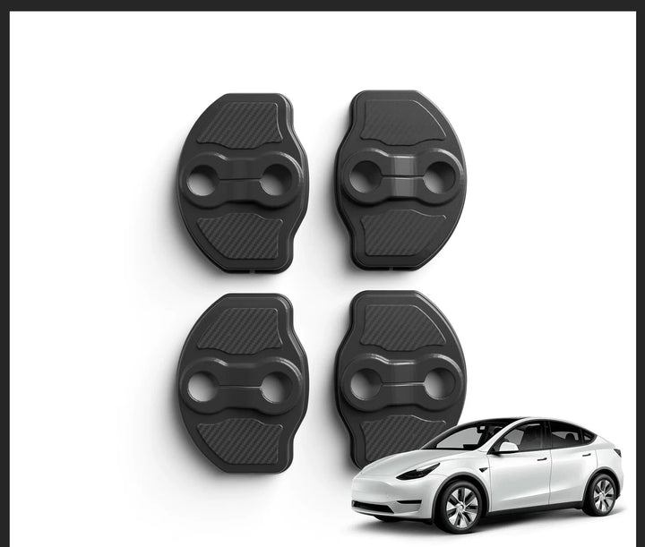 4Pcs Car Door Lock Protection Cap For Tesla Model Y/3 2023-2024 is available at Ludicrous EV.
