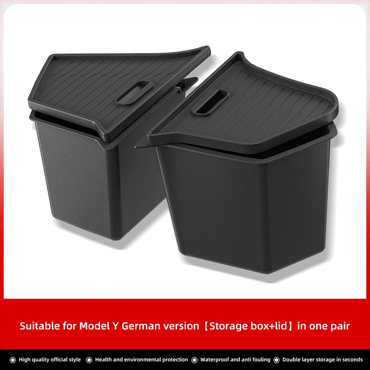 Rear Trunk Storage Box For Tesla Model Y 2022-2024 is available at Ludicrous EV.
