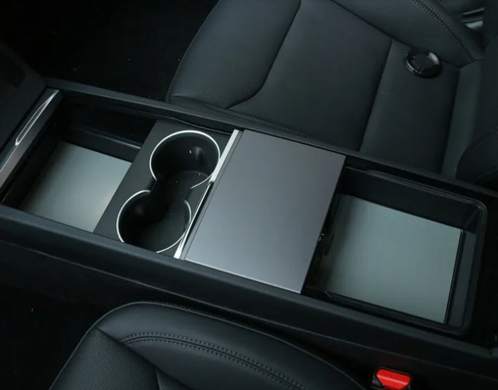 Central Control Storage Box with Silicone Pad for 2024 Tesla Model 3 Highland is available at Ludicrous EV.
