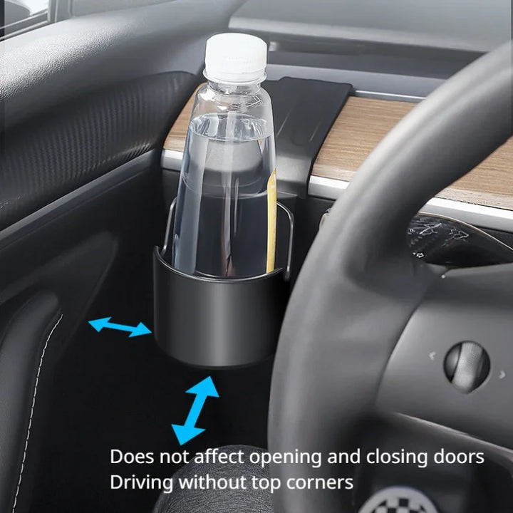 Dashboard Cup Holder & Phone Organizer Left Storage Box Center Console for Tesla Model 3/Model Y is available at Ludicrous EV.