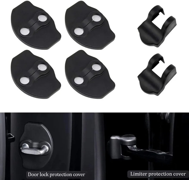 Latches & Door Stopper Protection Cap for Tesla Model 3/Model Y/Model 3+ Highland is available at Ludicrous EV.