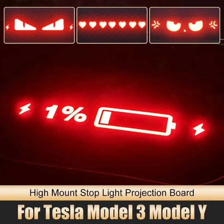 High Mounted Taillight Sticker for Tesla Model 3/Model Y (2023) is available at Ludicrous EV.
