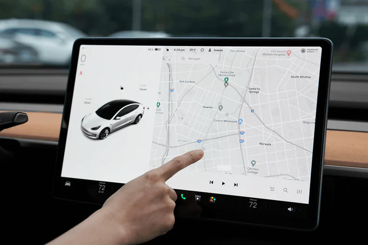 Tempered Glass Screen Protector for Tesla Model 3 / Y is available at Ludicrous EV.
