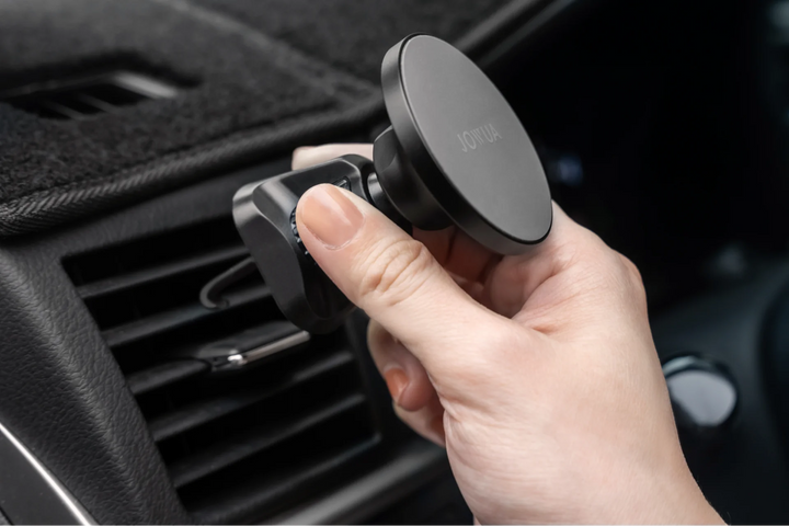 Universal MagSafe Car Mount for Air Vents is available at Ludicrous EV.
