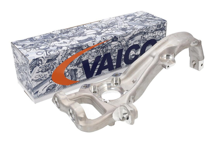 Wheel Suspension Steering Knuckle for Tesla Model X | VAICO V58-0245 is available at Ludicrous EV.
