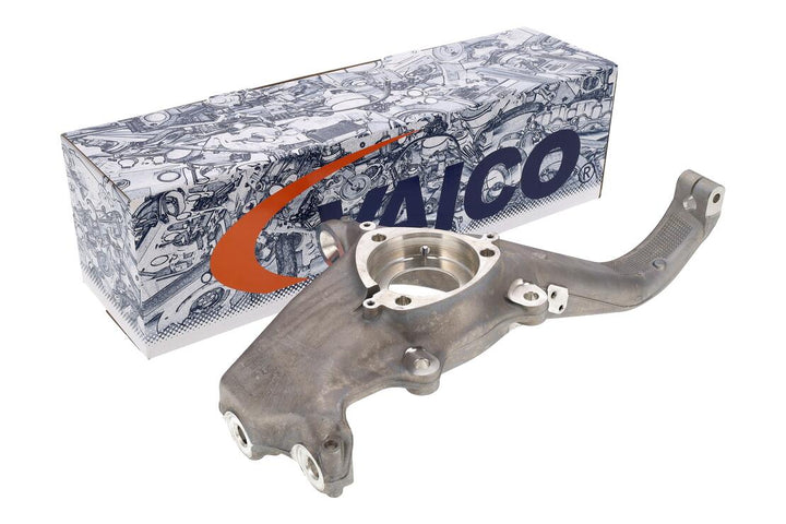 Wheel Suspension Steering Knuckle for Tesla Model 3 | VAICO V58-0251 is available at Ludicrous EV.
