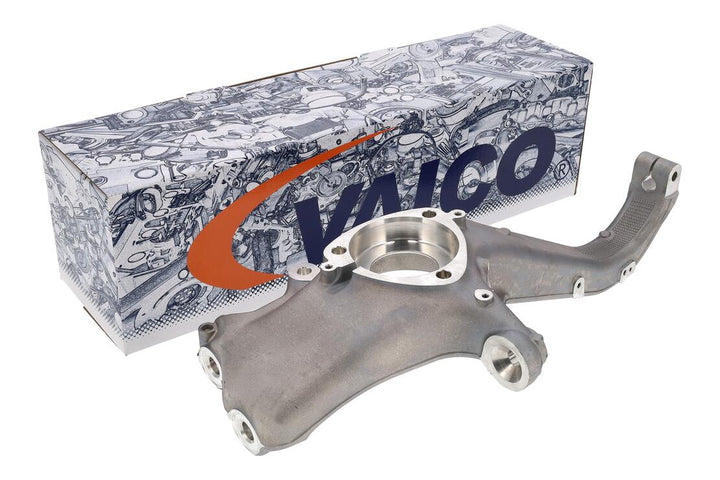 Wheel Suspension Steering Knuckle for Tesla Model 3 | VAICO V58-0252 is available at Ludicrous EV.
