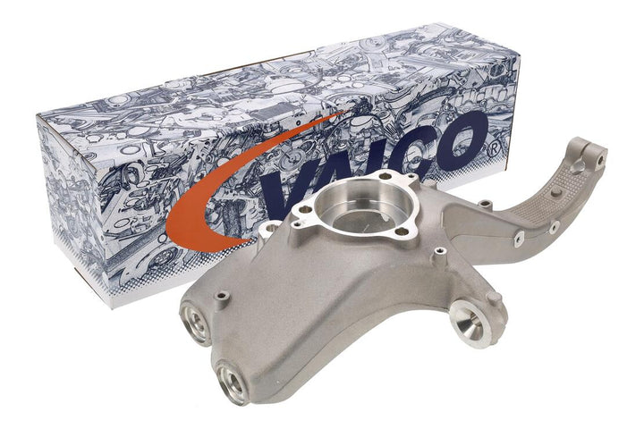 Wheel Suspension Steering Knuckle for Tesla Model Y | VAICO V58-0255 is available at Ludicrous EV.
